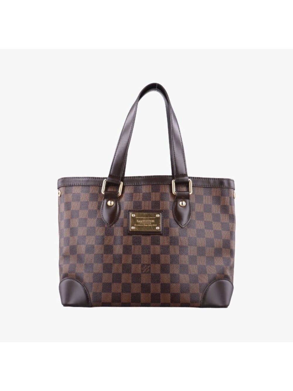 Louis Vuitton Hampstead PM Ebene Damier Canvas Tote Bag